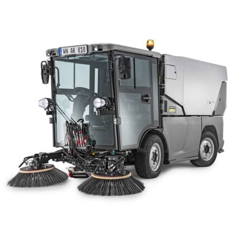 Karcher MC 250 Municipal Vacuum Sweeper | B&G Cleaning Systems