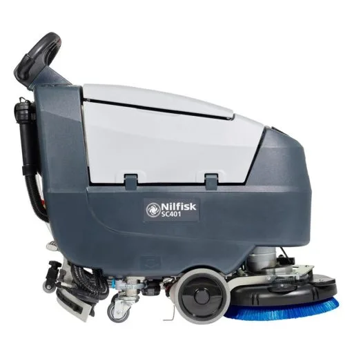 Nilfisk SC401 Floor Scrubber side view