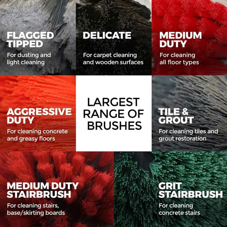 MotorScrubber brush options