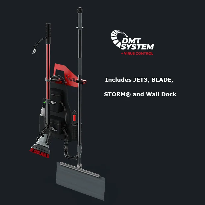 MotorScrubber DMT System including Jet3, Blade and Storm