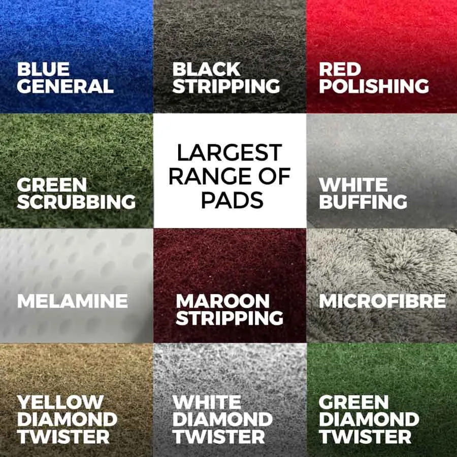 MotorScrubber pad options