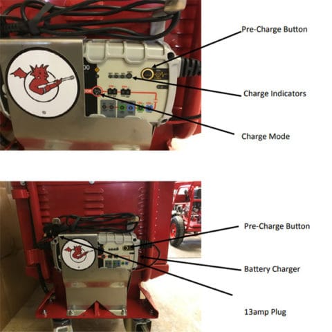 Tornado Electron Pressure Washer | Battery Powered Bowser Power Washer